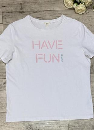 Футболка esprit “have fun”, р.s-m