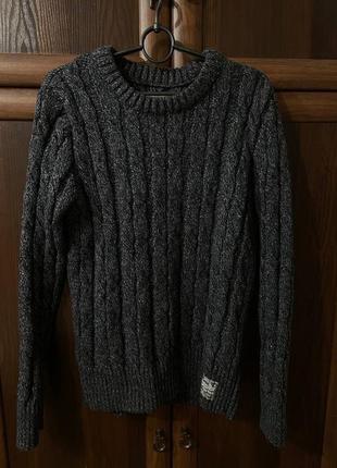 Чоловічий вʼязаний светр