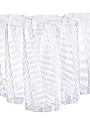 Набор из 6 высоких стаканов, 500 мл, для лимонада, воды, сока и коктейлей