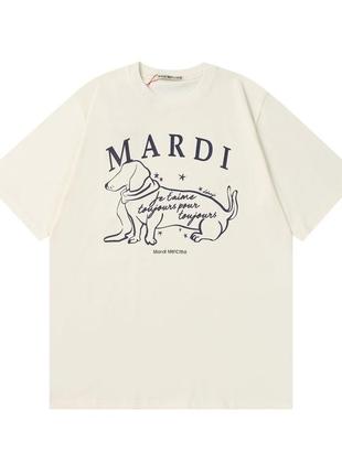 Футболка корейський бренд mardi mercredi