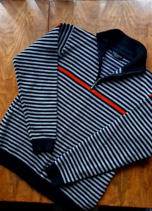 Кофта ,зипка  1/3 (zara) шерсть, размер м-l