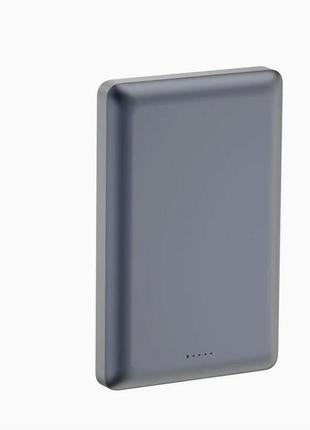Портативное зарядное устройство (повербанк) aspor a382 magnetic wireless 10000mah (type-c/20w)- синий
