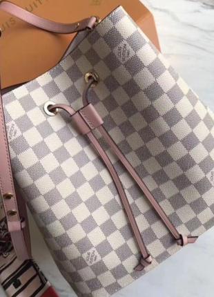Сумка мешок lous vuitton 🩷🤍🩶