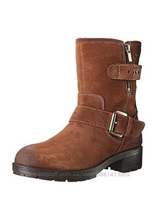 Р.35.5 clarks женские gtx кожаные полусапожки оригинал