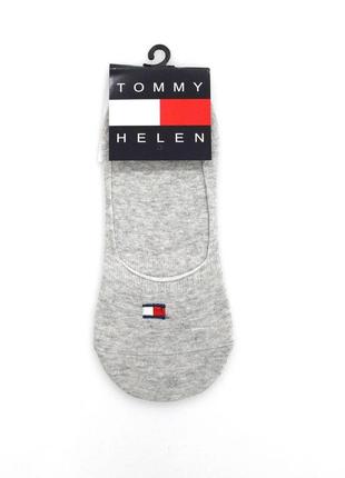 Шкарпетки 41-45 сірий tommy hilfiger 22135