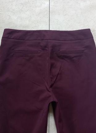 Зауженные коттоновые штаны брюки скинни с высокой талией f&f, 12 размер.4 фото