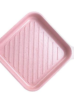 Высококачественная сковорода-гриль mgc алюминиевая 2,5 л с антипригарным...