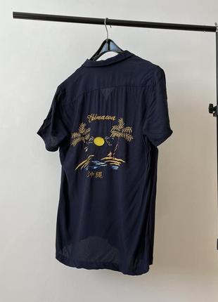 Рубашка винтаж вышивка y2k япония