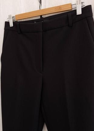 Черные прямые брюки от mango размер xs-s3 фото