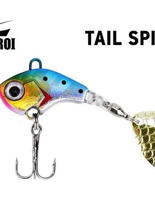 Блешня tail spinner cyclone 15 г 21 615-02-15-21 тм fishing roi