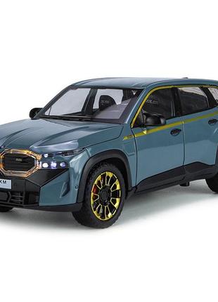 Машинка bmw xm металева модель 1:24 інерційна колекційна автоіграшка зі світловими та звуковими ефектами