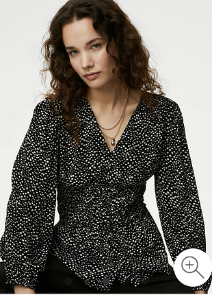 Красива сорочка блузка per una 14-16 розмір