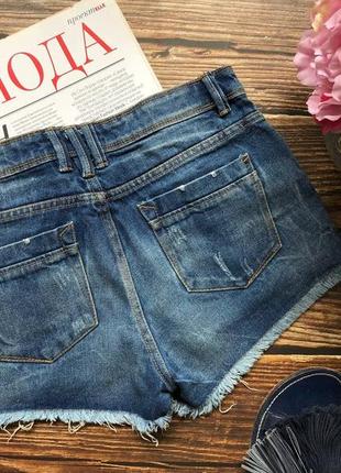 Шорты джинсовые, шортики коттон, jeans denim летние базовые2 фото