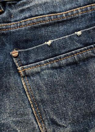 Шорти джинсові, шортики котон, jeans denim літні базові6 фото