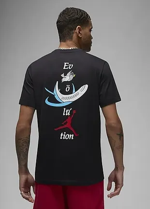 Оригинальный футболка jordan evolution t-shirt fb7468-010 новая