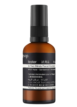 Увлажняющий лосьон для лица aesop in two minds facial hydrator (тестер)