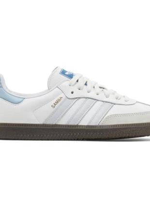 Кросівки adidas samba og 'white halo blue' 38, кроссовки