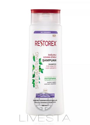 Шампунь против выпадения для всех типов волос "speed & strong" restorex,500 ml