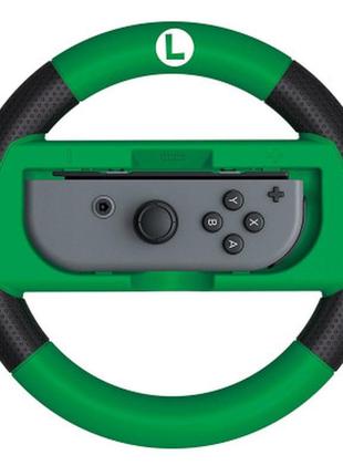 Кермо hori racing wheel for nintendo switch (luigi) (nsw-055u)