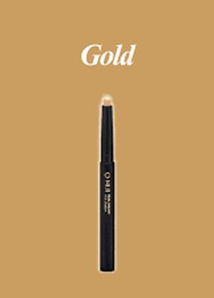 Преміальні кремові тіні-олівець ohui real color stick shadow gold