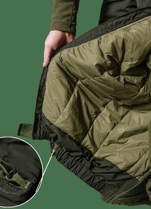 Зимние военные мембранные штаны defender 7 level (оливковые) размер s6 фото