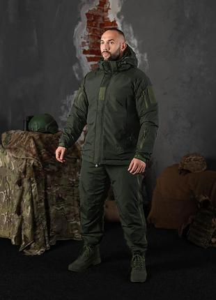 Зимние военные мембранные штаны defender 7 level (оливковые) размер s9 фото