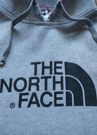 Серое мужское худи свитшот футболка the north face размер s2 фото