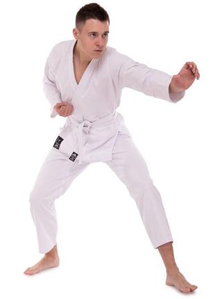 Кимоно для карате matsa ma-0016 170 см белый