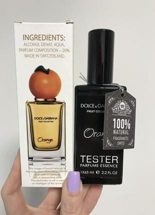 Тестер dolce orange 65 мл швейцарія