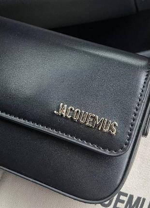 Чорна жіноча сумка jacquemus2 фото