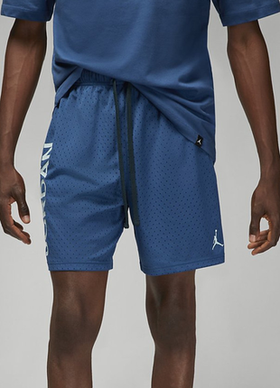 Оригинальный шорты jordan dri-fit mesh shorts navy dm1815-493 новые