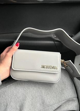 Сіра жіноча сумка jacquemus