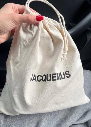 Серая женская сумка jacquemus6 фото