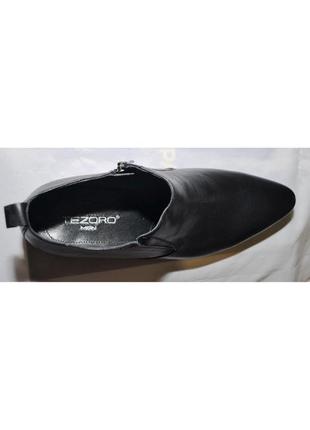 Размер 39 - 25,5 сантиметра мужские демисезонные кожаные туфли на плоской подошве,...