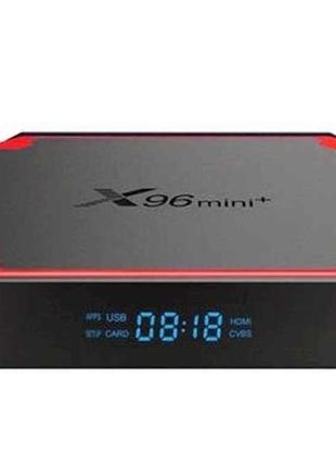 Приставка смарт android tv-box x 96 mini 2/16 тм x96