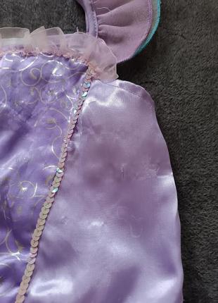 Карнавальна сукня русалки на дівчинку 6-7 років зріст 120 см5 фото
