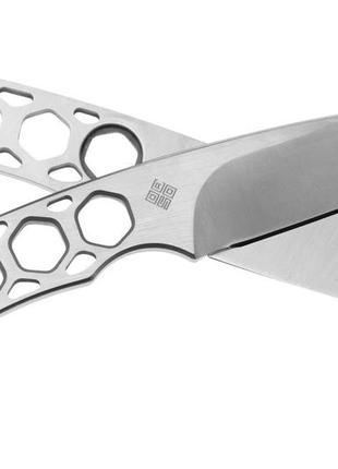 Набір із двох ножів ocaso 80dks duo desk knife spear point горіховою підставкою