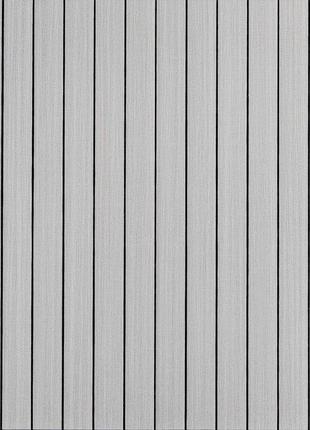 Покриття вінілове самоклеюче 3d рейки скандинавський білий шпон 600*600*2,8мм (d) sw-00002197