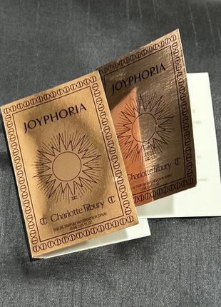 Charlotte tilbury joyphoria/пробник парфюма