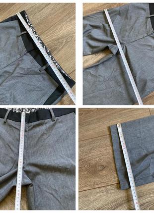 Next 10r/38r новые базовые деловые легкие широкие брюки брюки с внутренними карманами4 фото