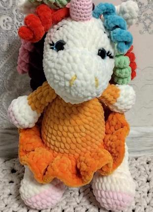 М'яка іграшка єдиноріг