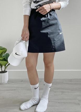 Юбка nike essential woven banding женская новая оригинал6 фото