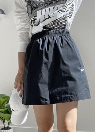 Юбка nike essential woven banding женская новая оригинал4 фото