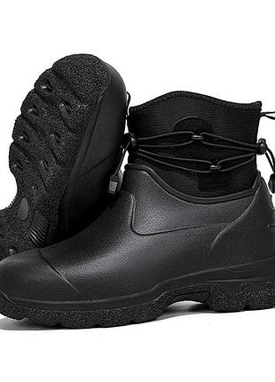 Мужские ботинки для дождя, слякоти, мокрого снега р. 43-43,5 / резиновые сапоги