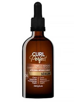 Сыворотка для волнистых и кучерявых волос curl perfect serum, deliplus, испания