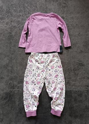 Піжама lupilu на дівчинку 1-2 роки зріст 86-92 см4 фото