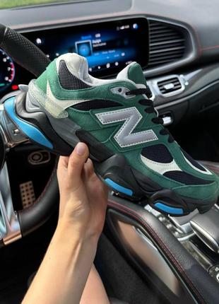 New balance 9060 team forest green кроссовки