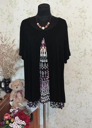 Блуза батал uk22-24