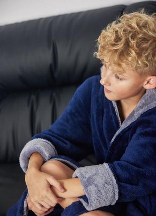 Теплый халат на мальчика 6