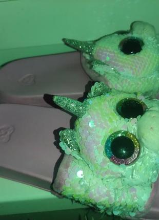 Ty капці шльопки глазастики єдинорог